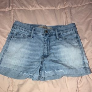 Hollister short-short high rise shorts